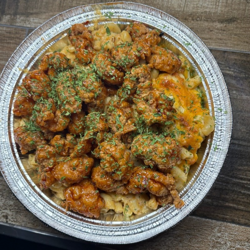Fried Lobster Bites + 2 Sides