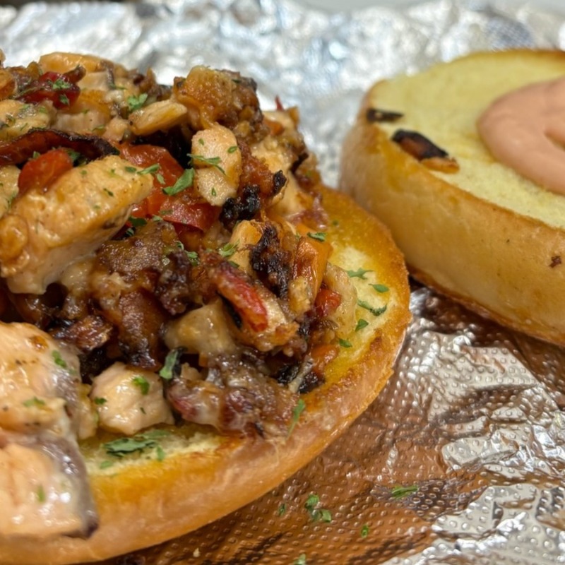 Salmon Chopped Cheese