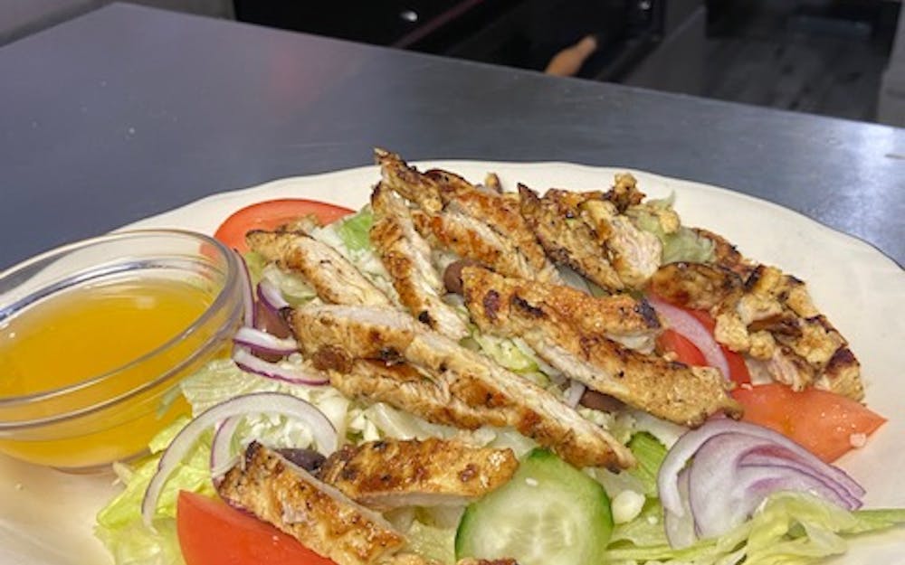 Tossed Salad with Chicken