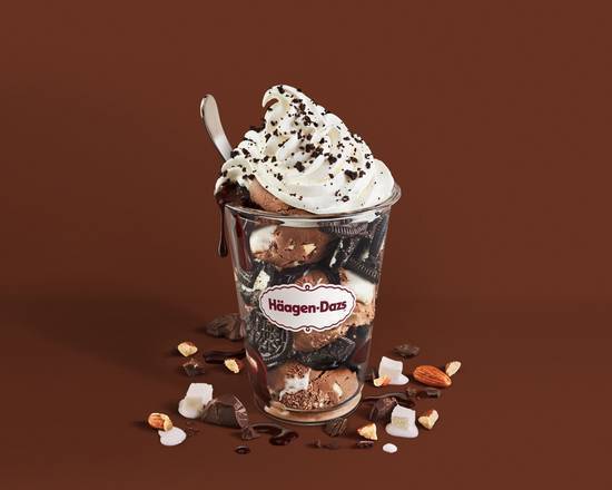 Rocky Road Dazzler Sundae from Haagen-Dazs North Miami Causeway
