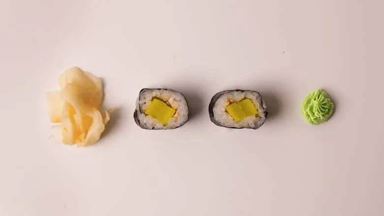 Japanese Yellow Pickle Roll