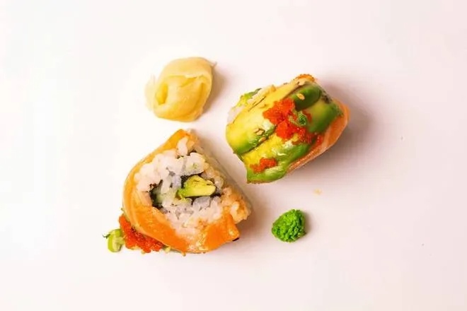 Salmon Broken Heart Roll