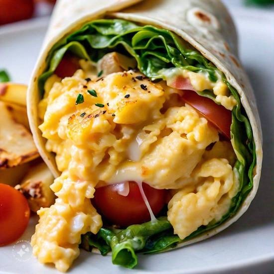 Scrambled Egg Wrap