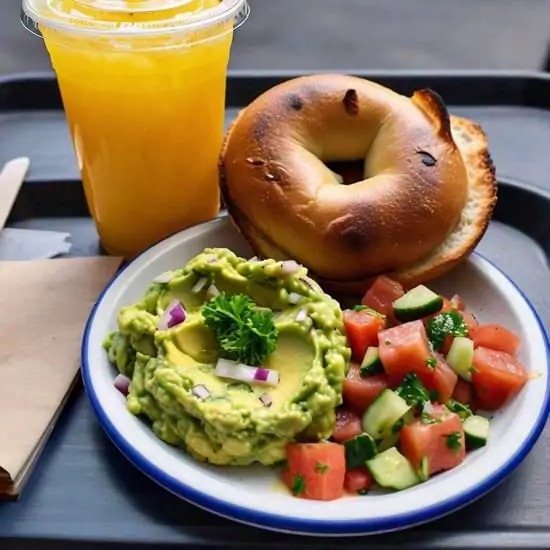 Avocado Salad Breakfast
