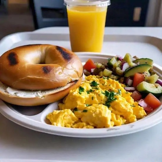 Fresh Eggs Breakfast