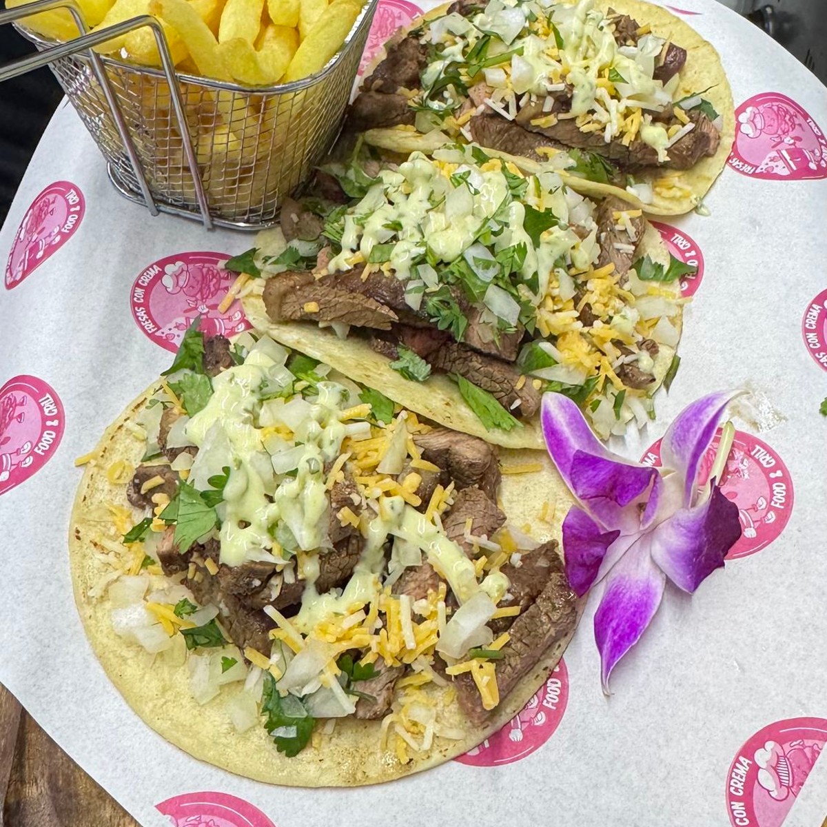 Chicken Taco Trio