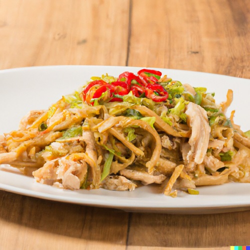 Shredded Chicken Szechuan