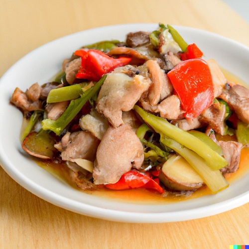 Pork with Chinese Vegetables