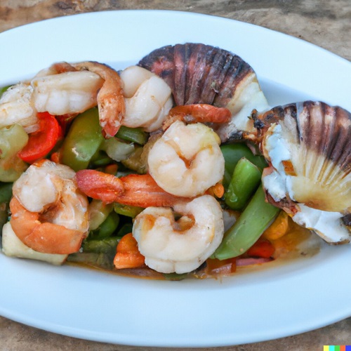 Prawn & Scallops