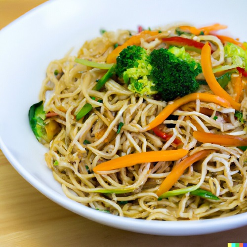 Vegetarian Lo Mein