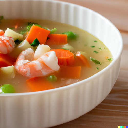 Seafood Soup for 2