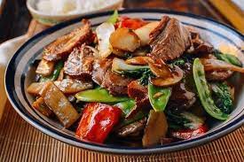 Roast Pork with Vegetables