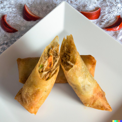 Vegetarian Spring Rolls (Fried)