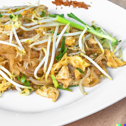 Beef Chow Fun (Chicken or Roast Pork)