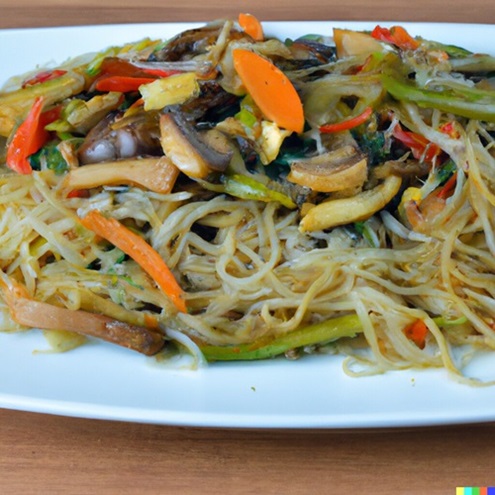 Vegetable Chow Fun