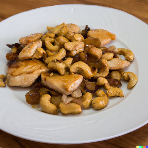 Chicken with Cashews