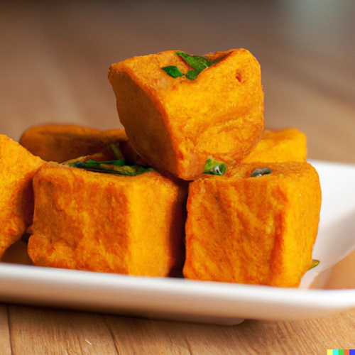 Orange Crispy Tofu