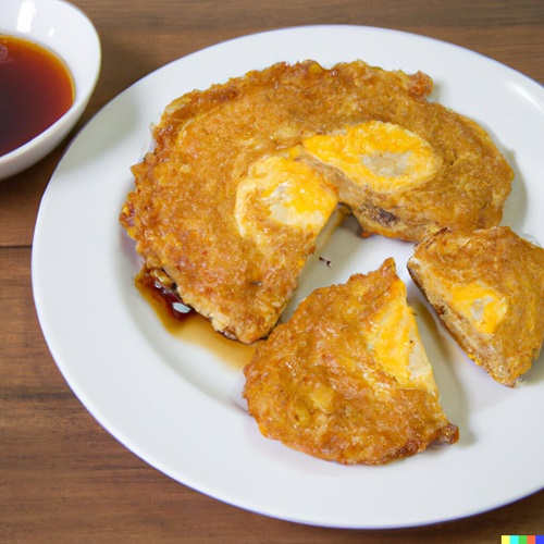 Roast Pork or Chicken Egg Foo Young