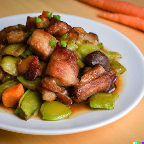 Pork with Chinese Vegetables