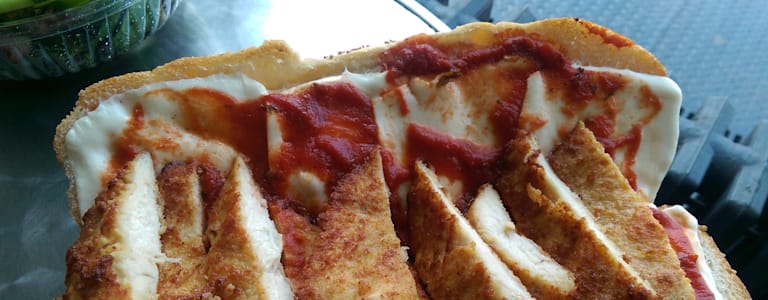 Chicken Parmigiana Panini