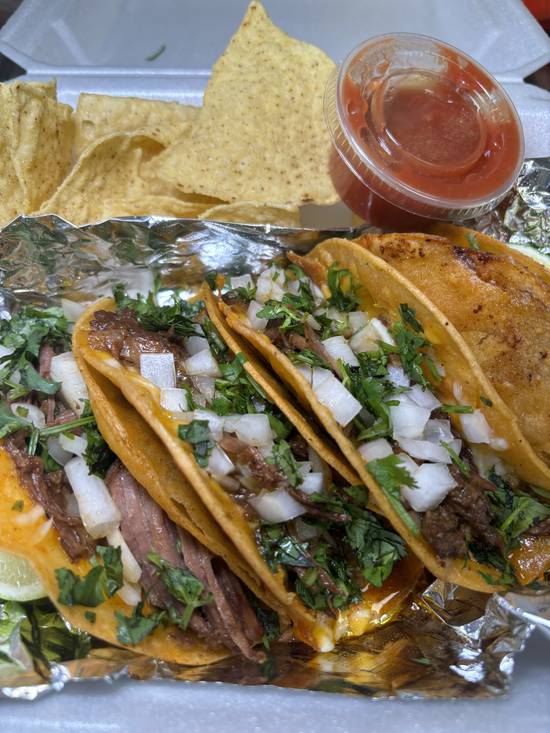 4 Birria tacos
