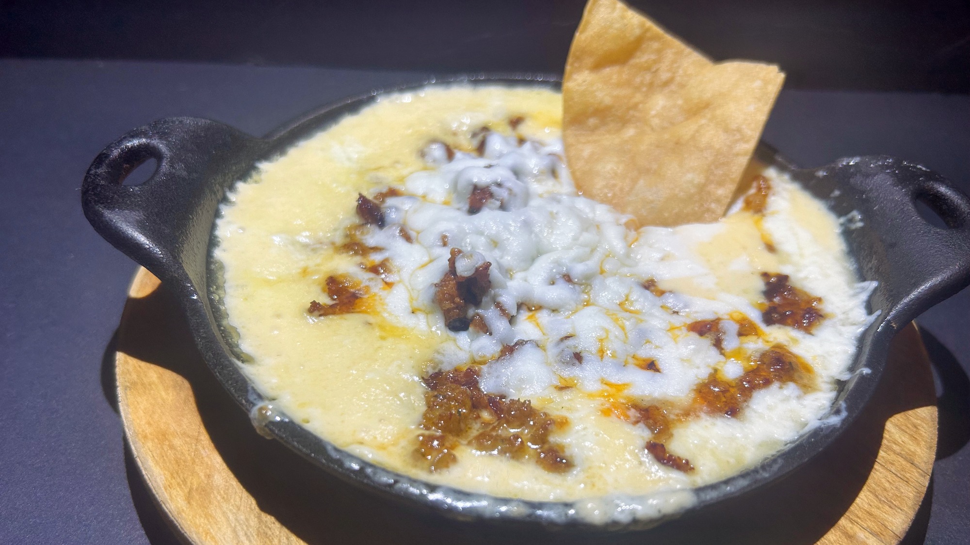 Queso Fundido with Chorizo