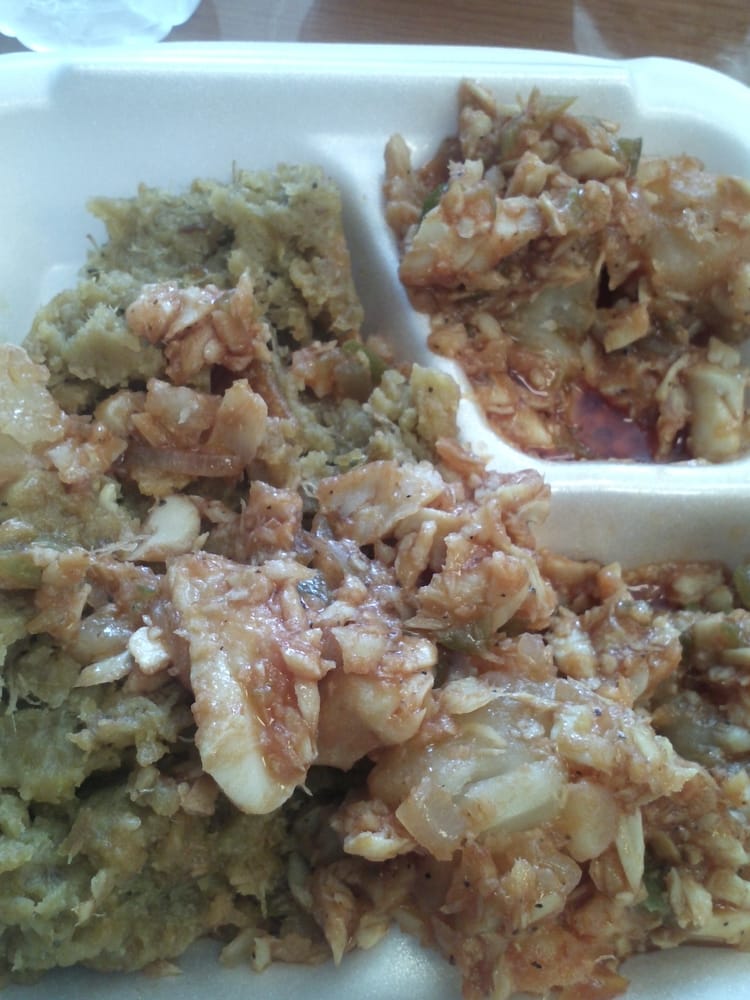 Bacalao / Cod Fish Mofongo Combo