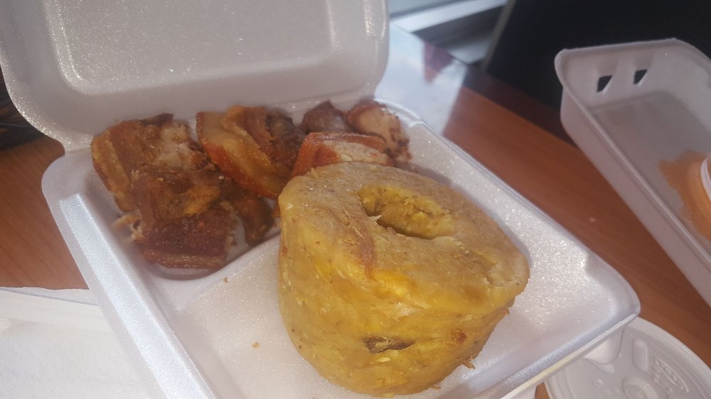 Chicharrón / Pork Grind Mofongo Combo