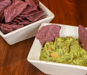 Guacamole & Blue Chips
