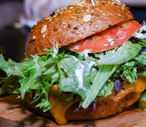 Grass-Fed Kobe Burger