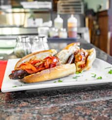Sausage and Peppers Hero