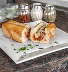 Shrimp Parmigiana Hero