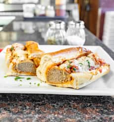 Meatball Parmigiana Hero