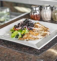 House Salad with Grilled Chicken