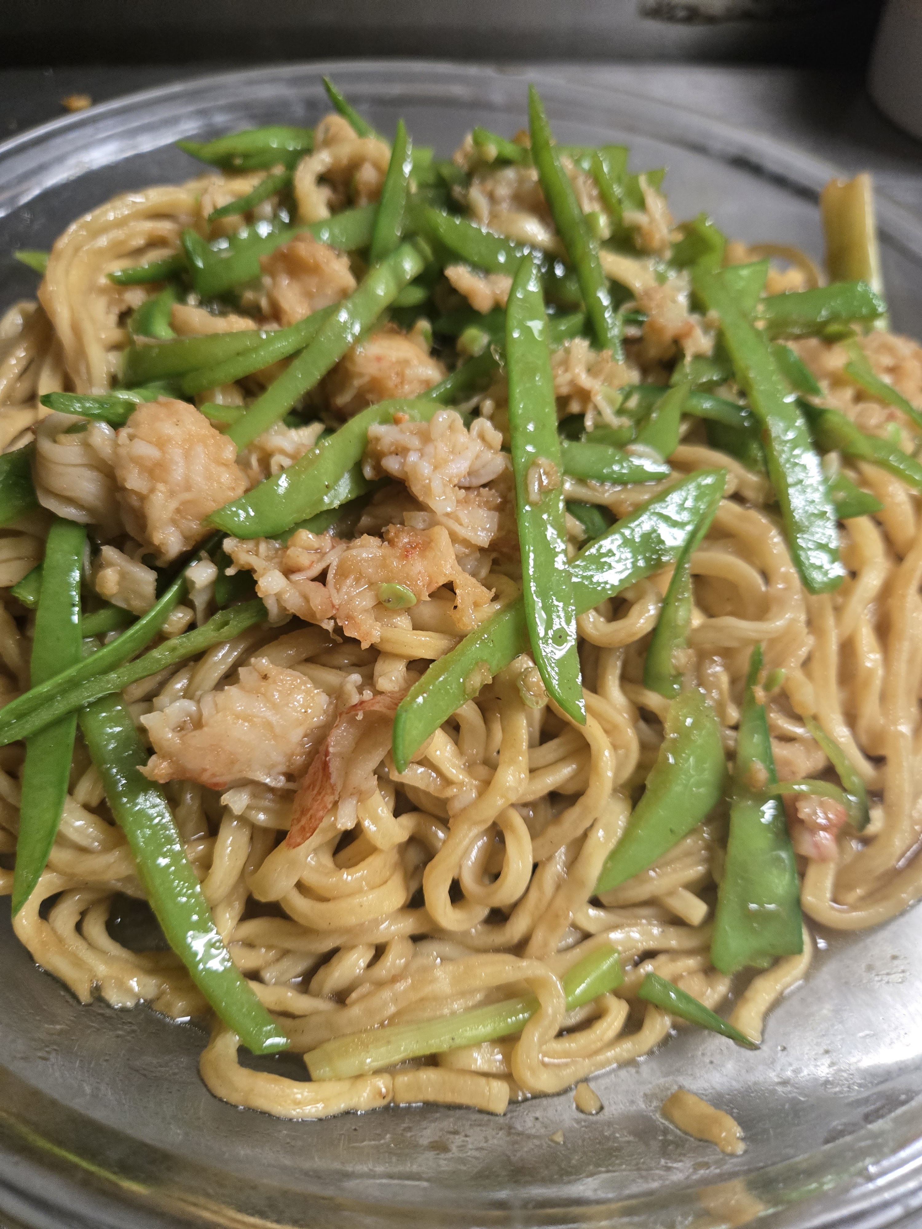 Crab Meat Yee Fu Noodles