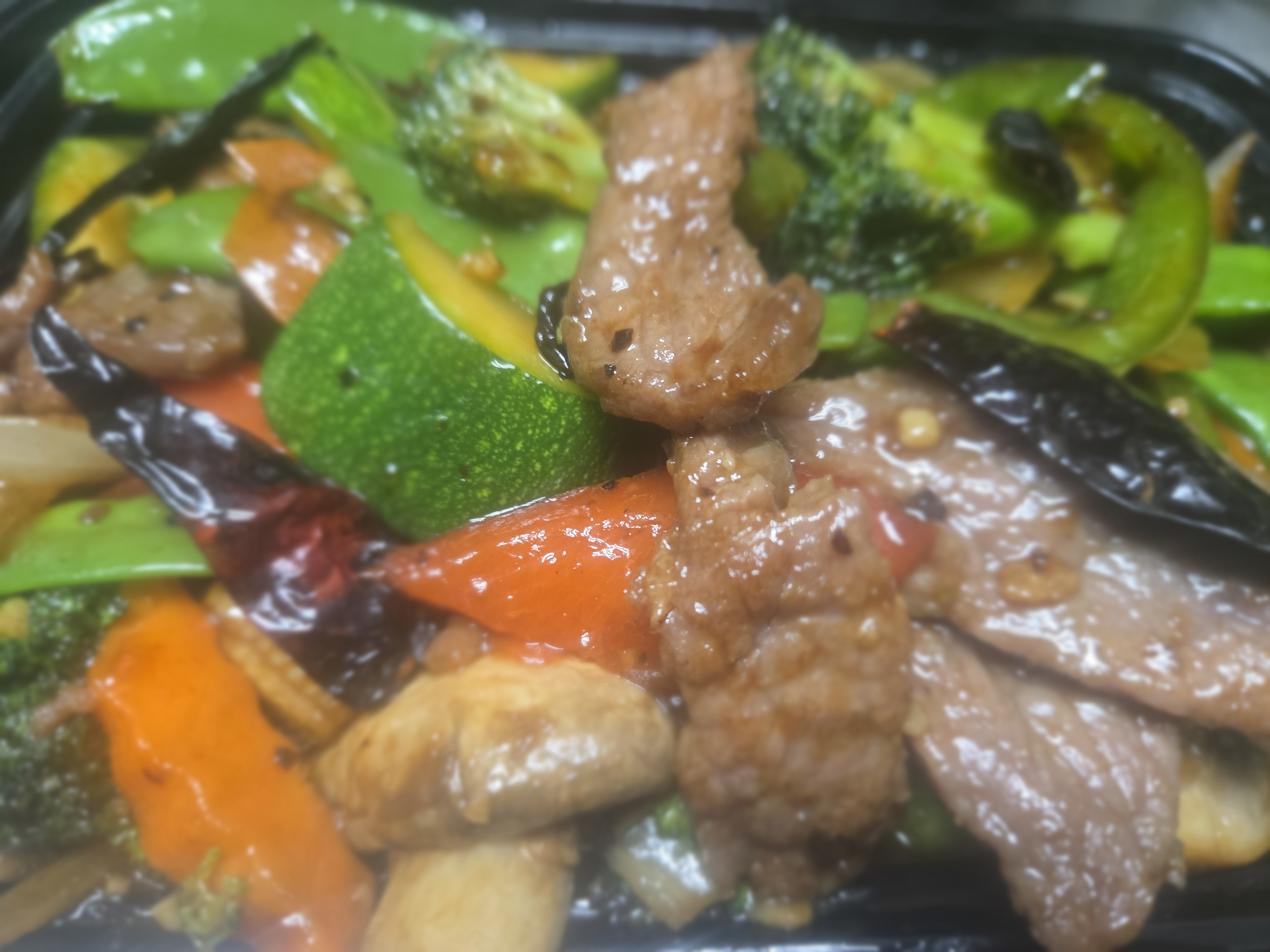 Szechuan beef