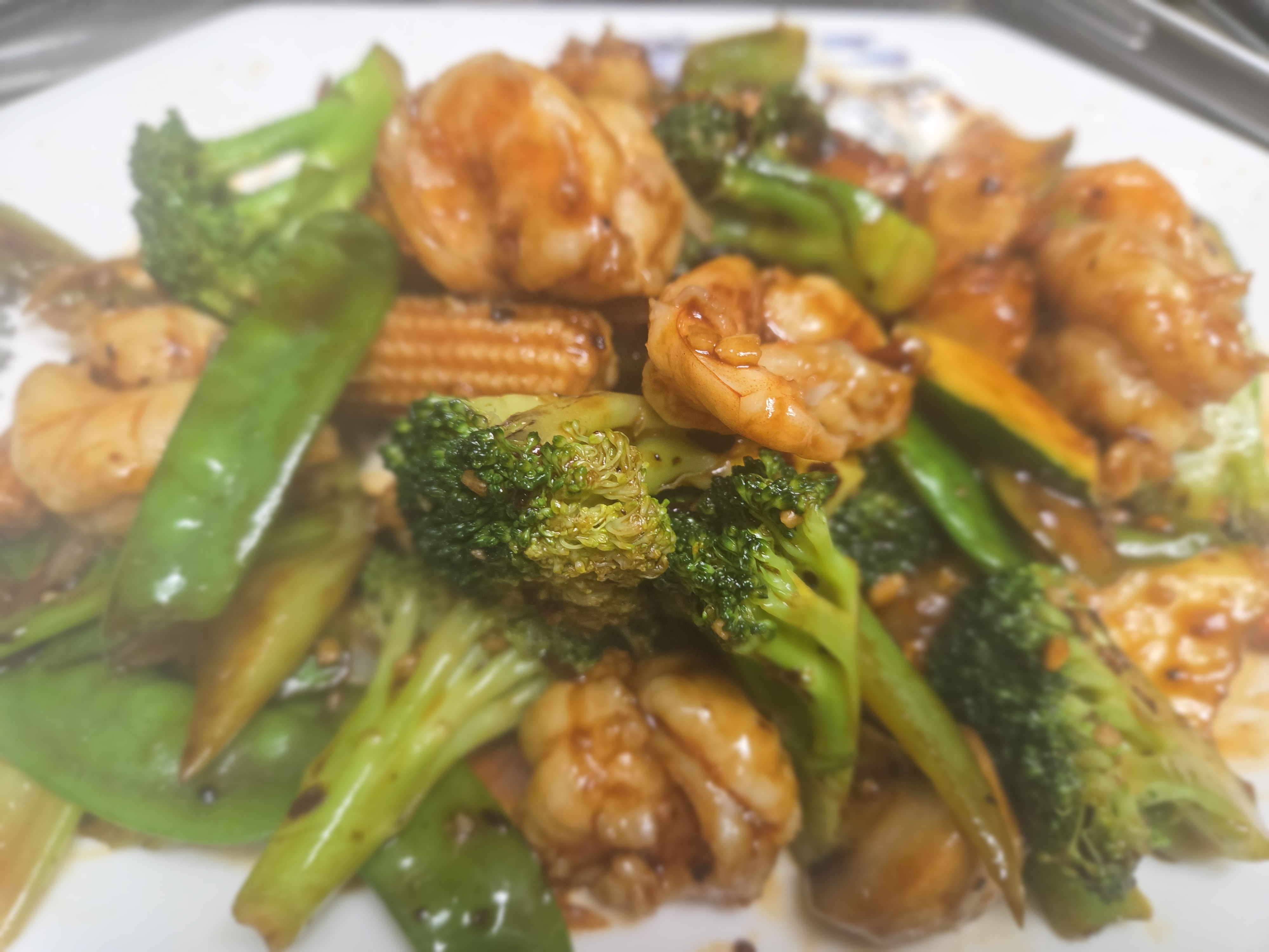 Shrimp with Garlic Sauce
