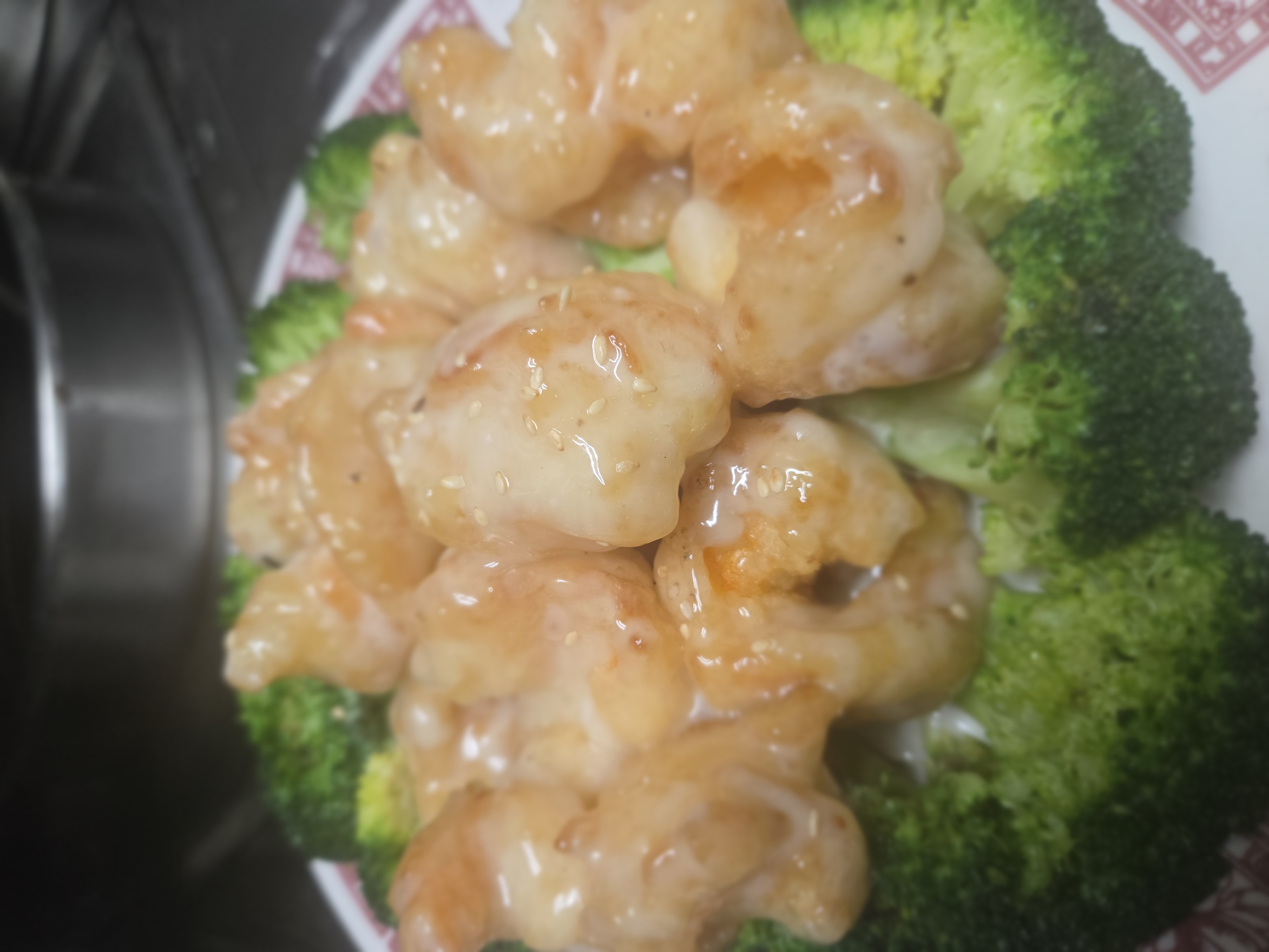Shrimp with mayonnaise sauce