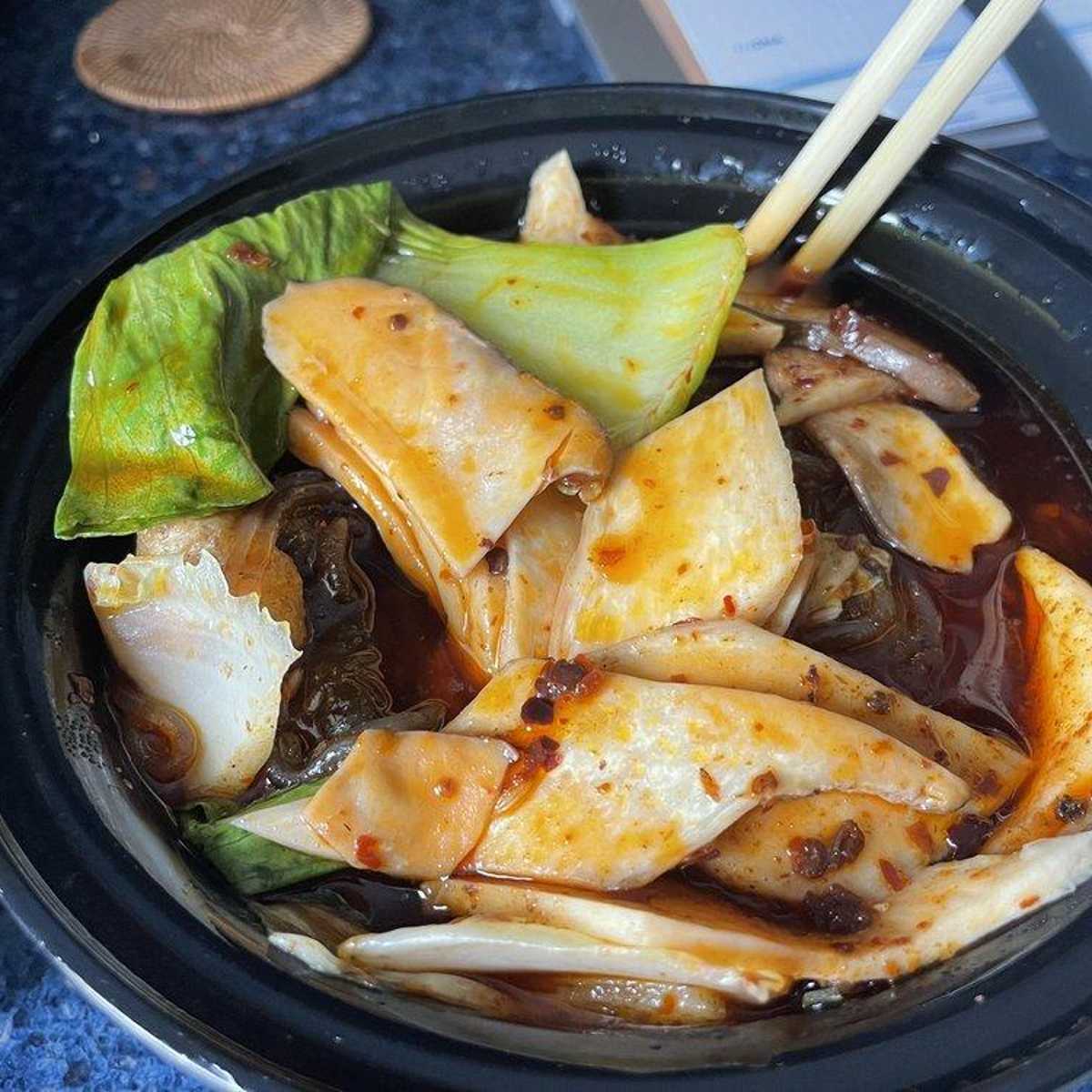 Mushroom Hot Spicy Stew