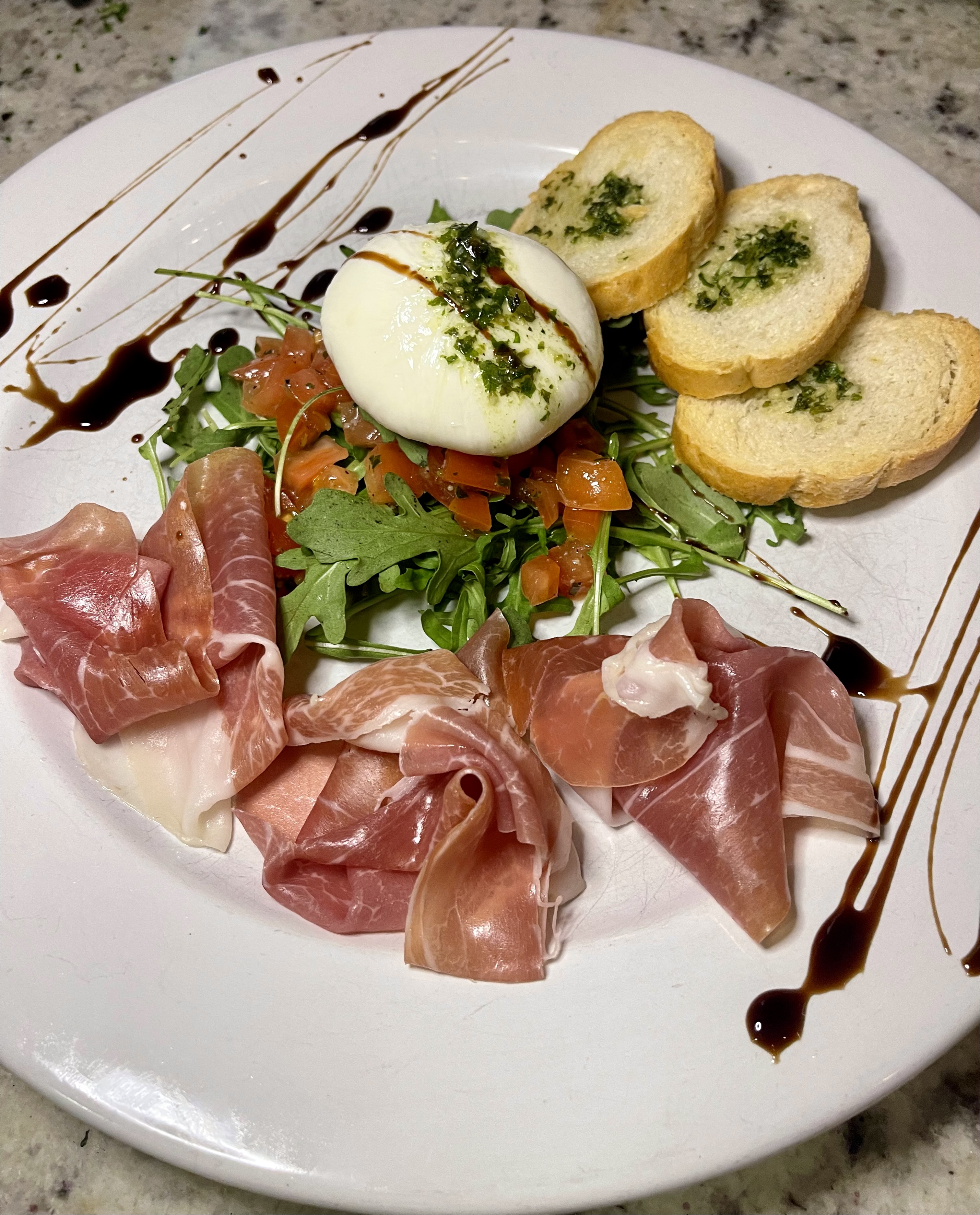 Burrata & Prosciutto
