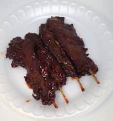 5. Beef Teriyaki on Stick