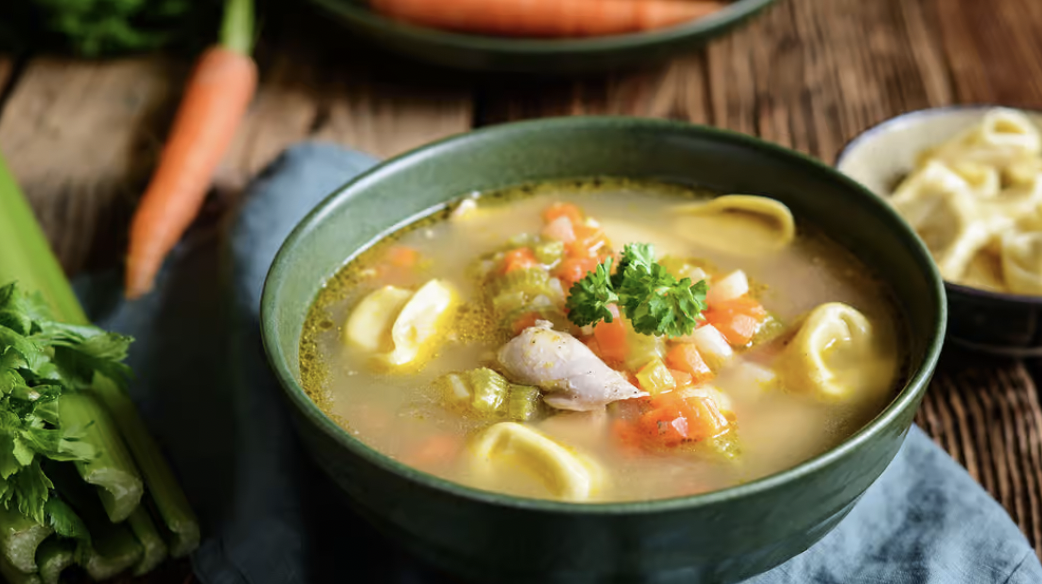 Tortellini in Brodo Soup