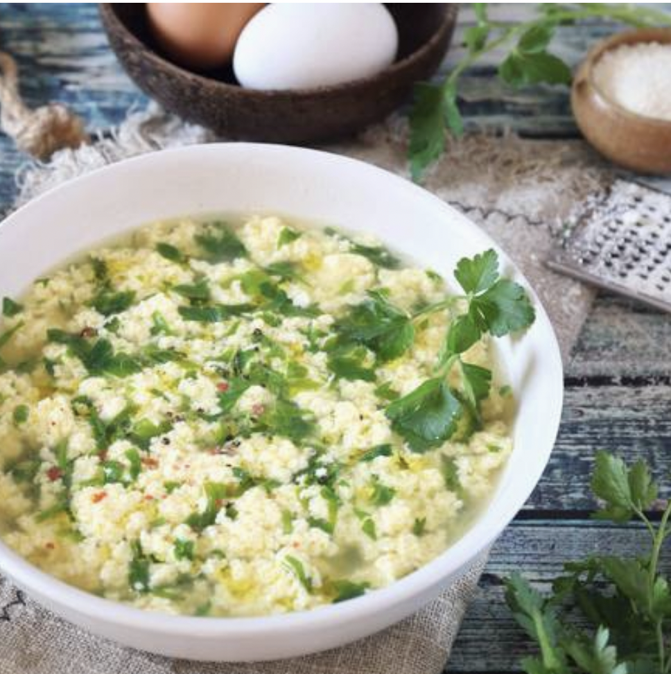 Stracciatella Soup