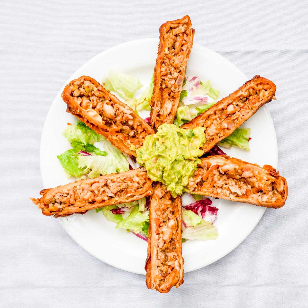 Two Santa Fe Chicken Eggrolls