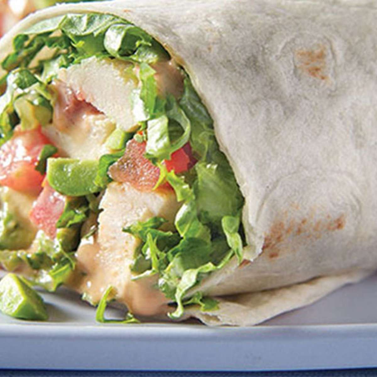 Grilled Chicken Avocado Wrap