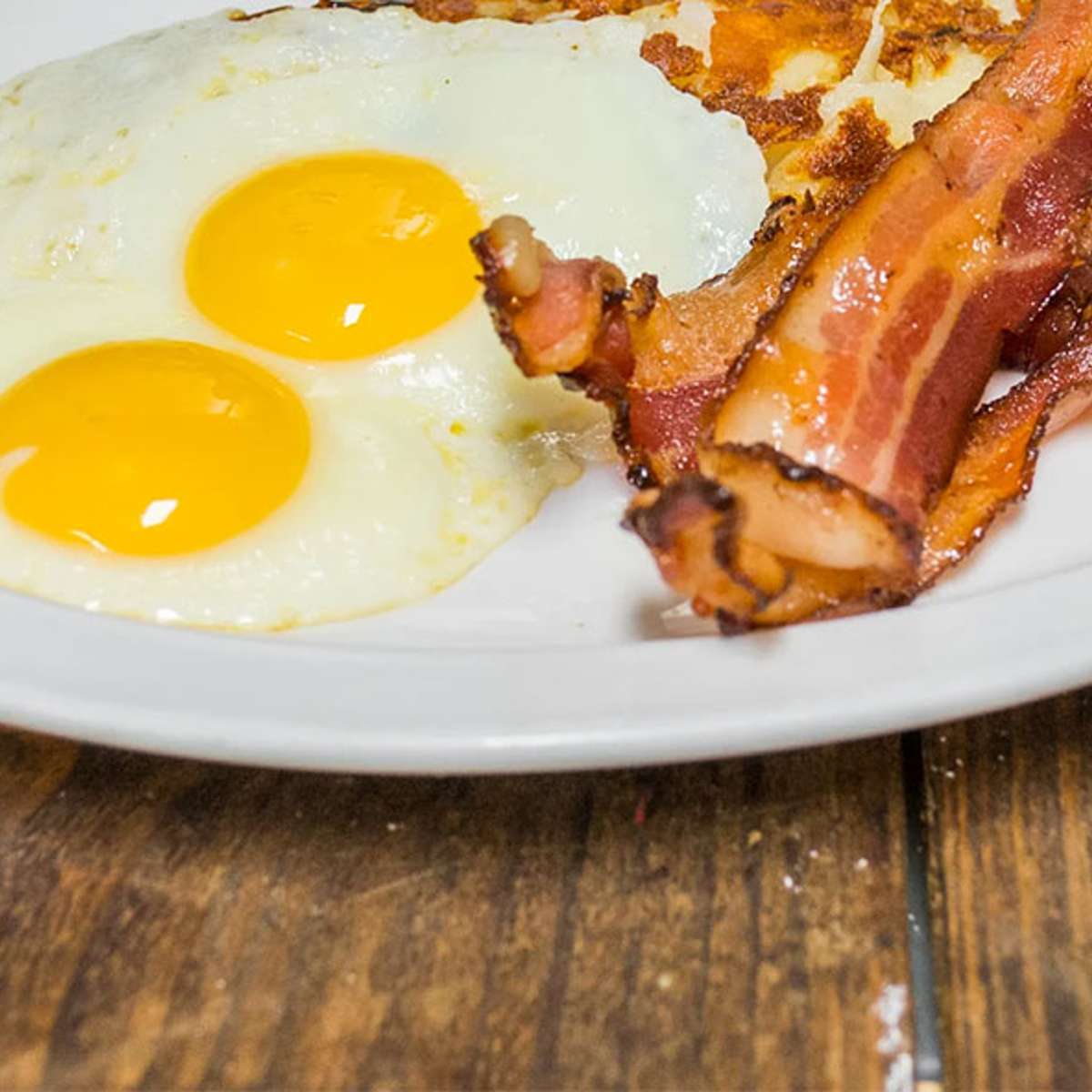 Two Eggs Any Style with Beef Sausage