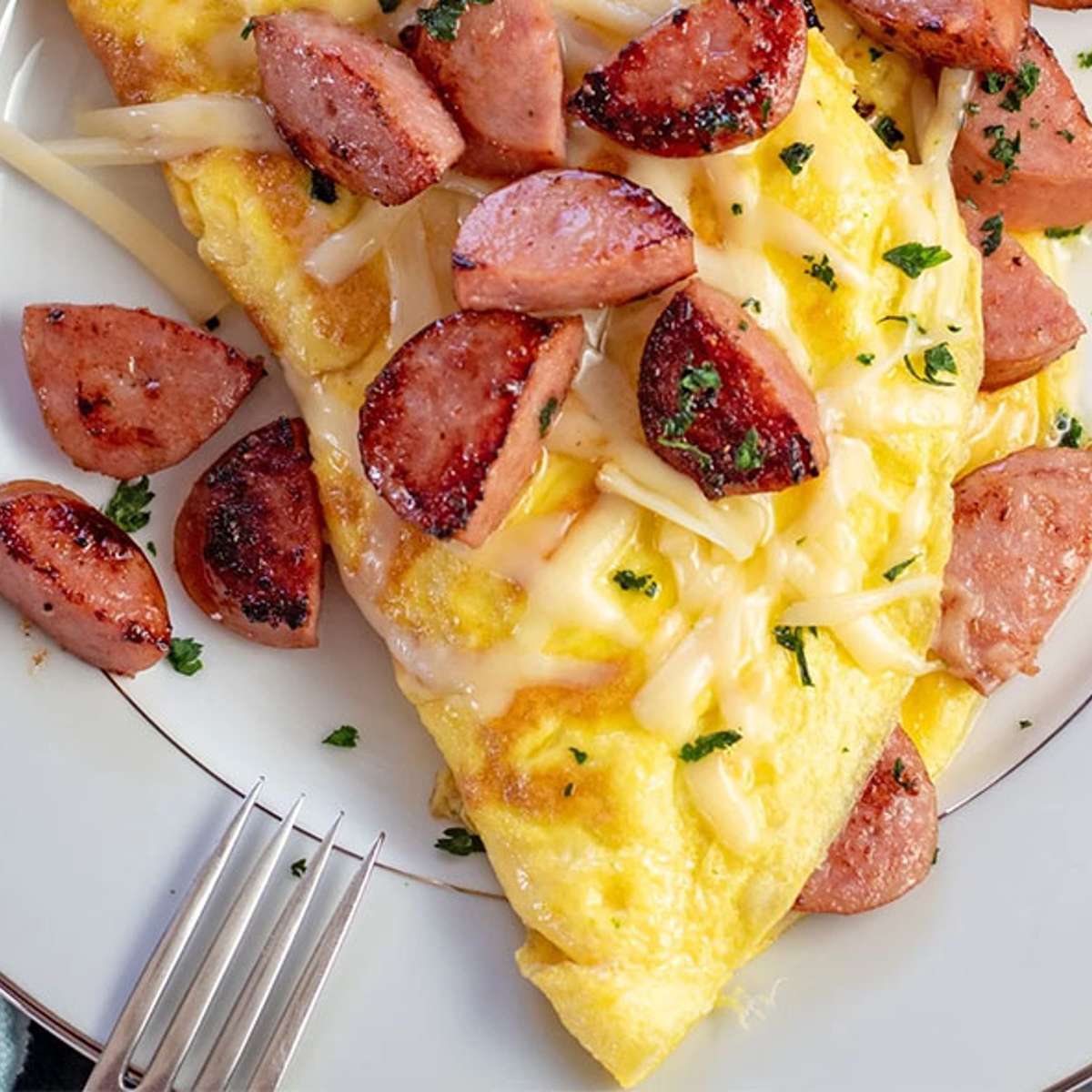 Sausage Omelette