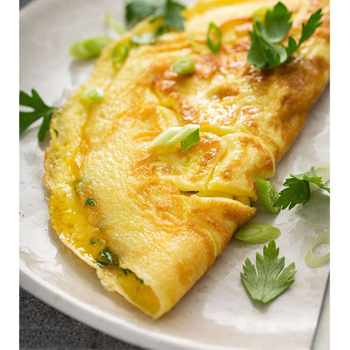American Cheese Omelette
