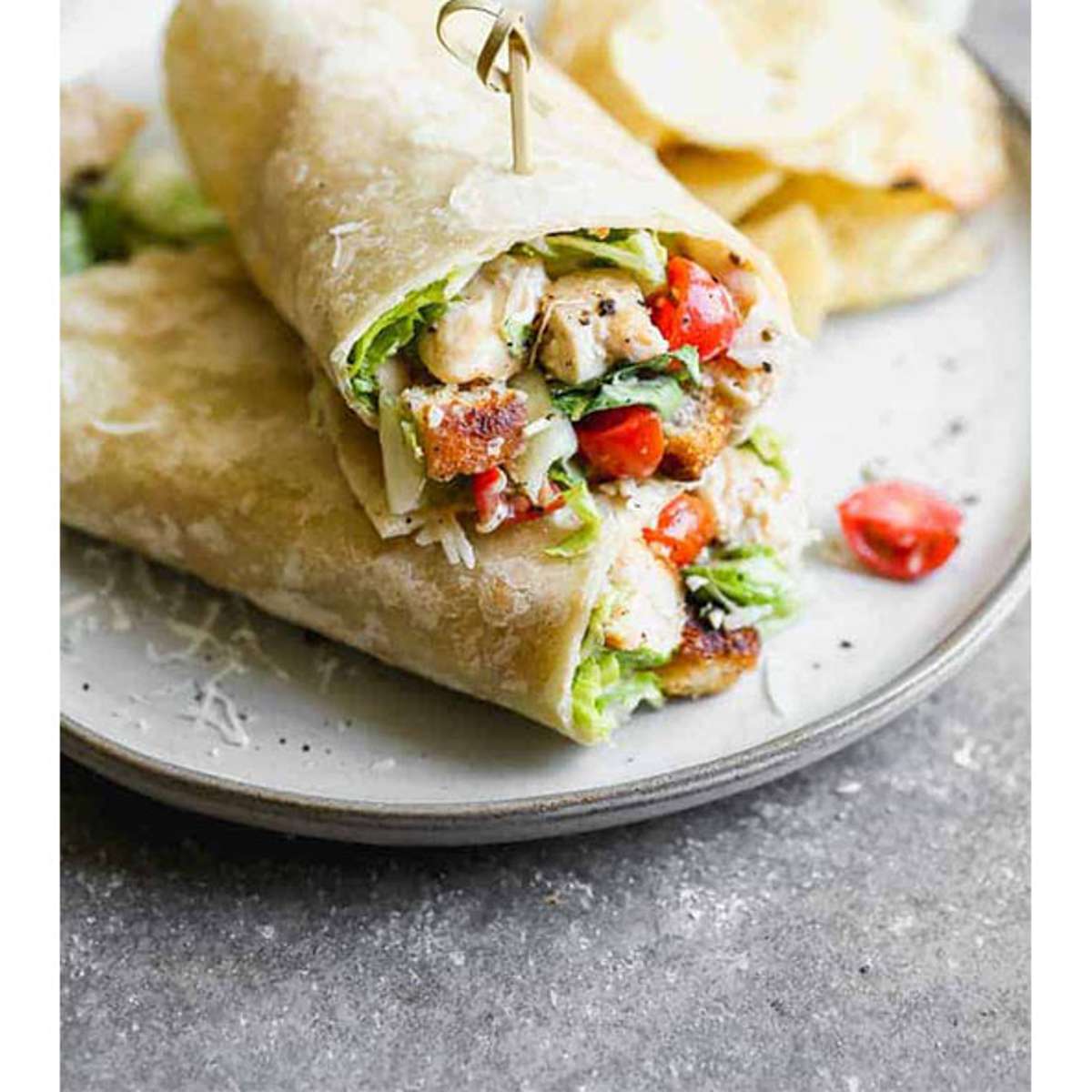 Grilled Chicken Caesar Wrap