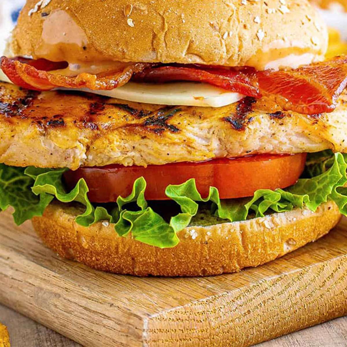 Grilled Chicken Melt Deluxe